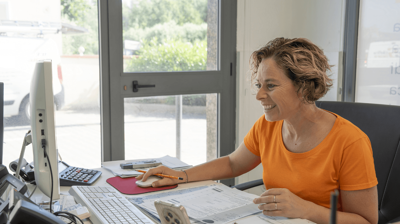 Public sector employee using Fleezy to manage local authority equipment