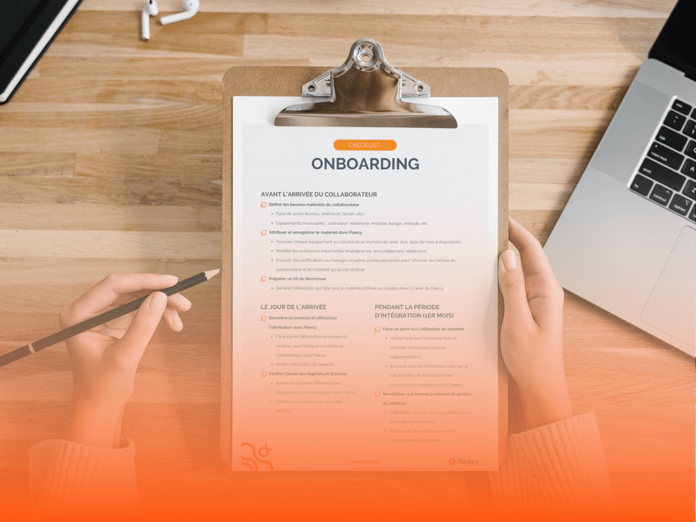 Check-list : réussir l'onboarding d'un collaborateur pour une gestion optimale du matériel